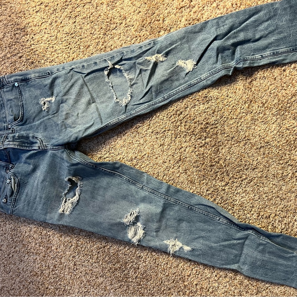 PacSun jeans, 29x30, ripped skinny jeans